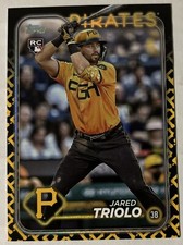 2024 Topps Series 1 JARED TRIOLO Team Color Match SSP Rookie card--Pirates