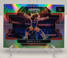 2022 Panini Prizm WWE Nikki A.S.H. Silver Prizm #38 wrestling card