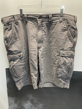 Carhartt Men's Size 44 Cargo Shorts Relaxed Fit Gray Cotton