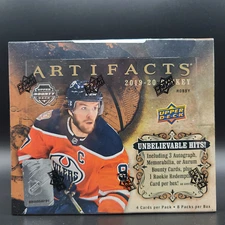 2019/20 Upper Deck Artifacts Hockey Hobby Box