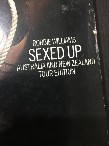 robbie williams sexed up australian tour edition cd album digipak with poster - Picture 2 of 10