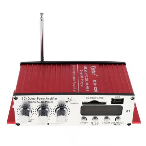 2 Channel HiFi FM Radio Stereo Player Support USB with Remote Control US - Picture 7 of 12