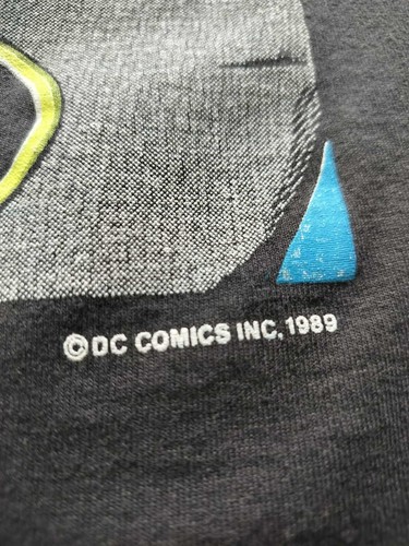 Vintage 80s The Joker & Batman T-Shirt Men's M 1989 DC Comics Single Stitch - Picture 6 of 12