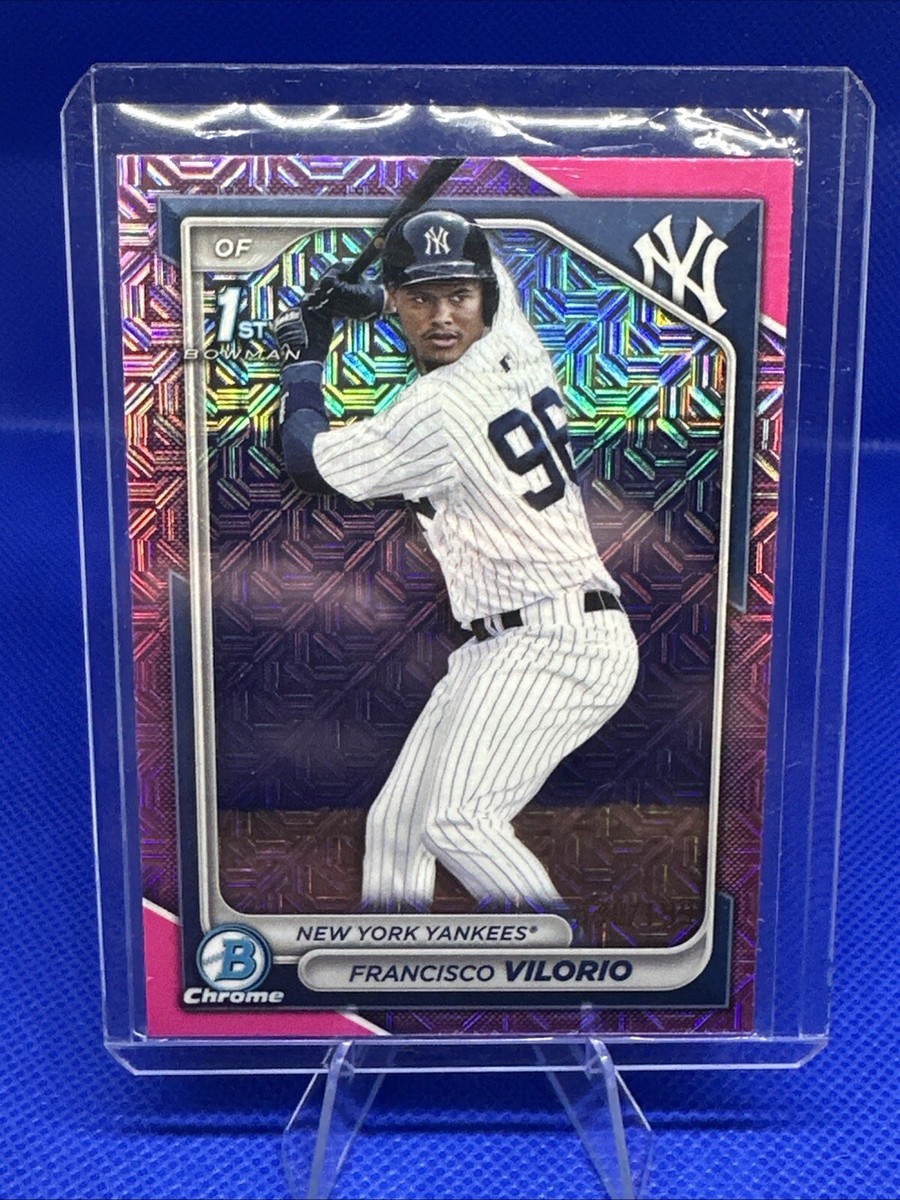 2024 Bowman Chrome Prospects Fuchsia Shimmer #BCP169 Francisco