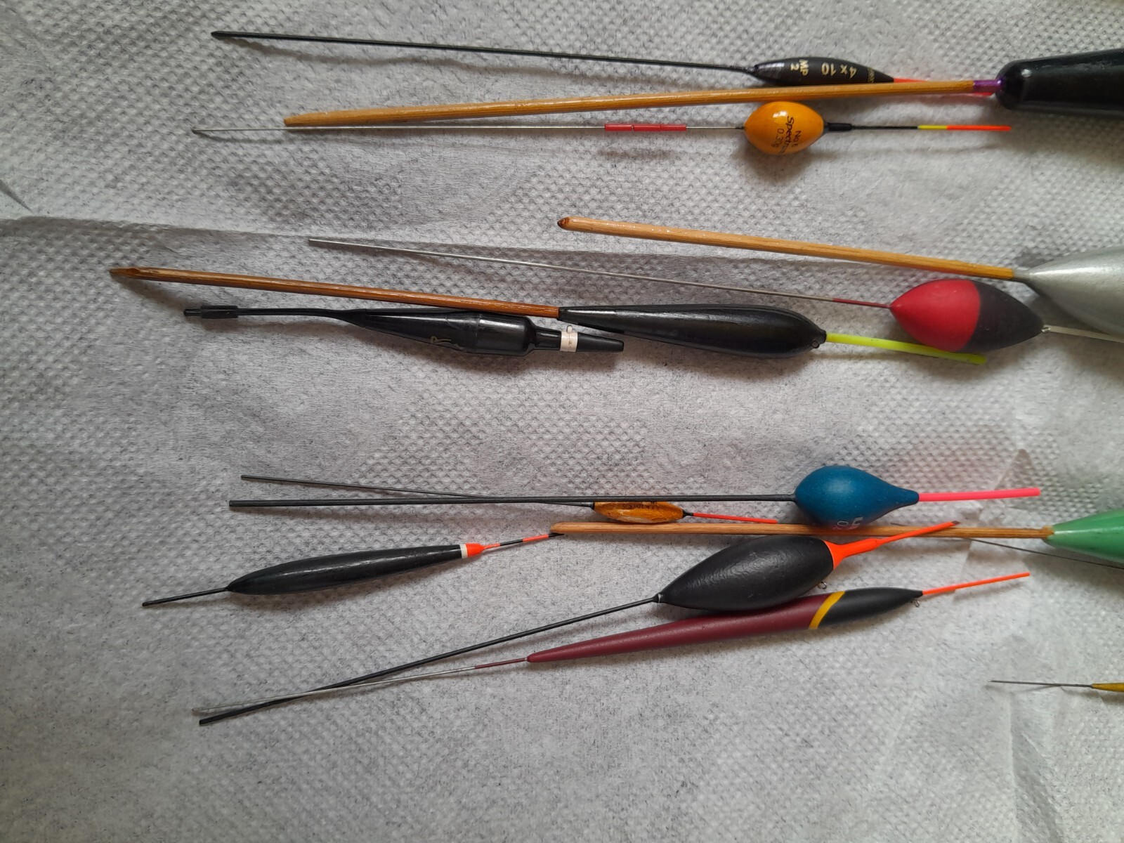 Vintage Pole Fishing Floats x 40 Used eBay