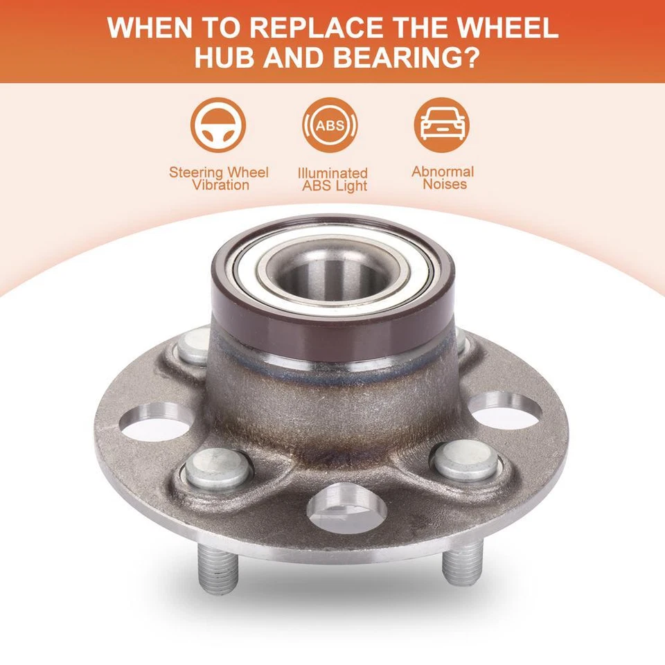 Rear Wheel Hub Bearing For 2010-2015 Honda Insight 2007-2013 Honda Fit with ABS Foto 4 de 4