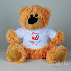 50th birthday teddy bears