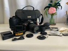 Digital Camera Nikon D5100 18-55mm and 55-200mm accessories perfect condition