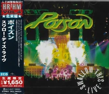 POISON SWALLOW THIS LIVE NEW JAPAN CD 2022 LMT EDT 2CD +4 BONUS - BRET MICHAELS