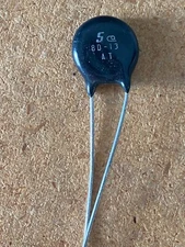 3pcs NTC 8D-13 4A 8ohm 13mm surge  limiting /thermistor single fixed resistor