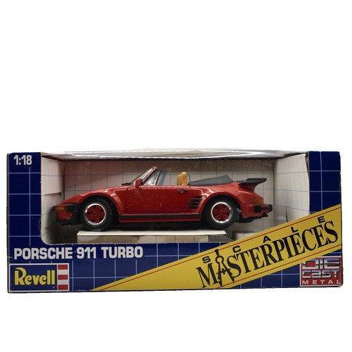 Revell 1989 Porsche 911 Turbo Cabriolet 1:18 Scale Diecast Model