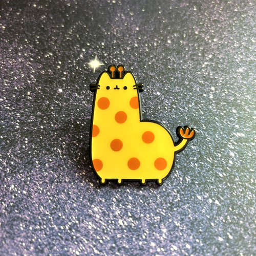 Pusheen Pusheenimal Pin- GIRAFFE- Pusheen Animal Enamel Pin - Picture 4 of 7