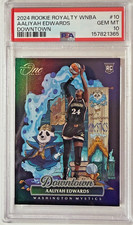 2024 WNBA ROOKIE ROYALITY DOWNTOWN SP AALIYAH EDWARDS #10 PSA 10 CONNECTICUT SUN