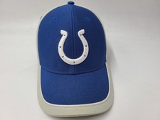 Indianapolis Colts NFL Team Apparel Adjustable Hat Cap Men Football Blue Gray