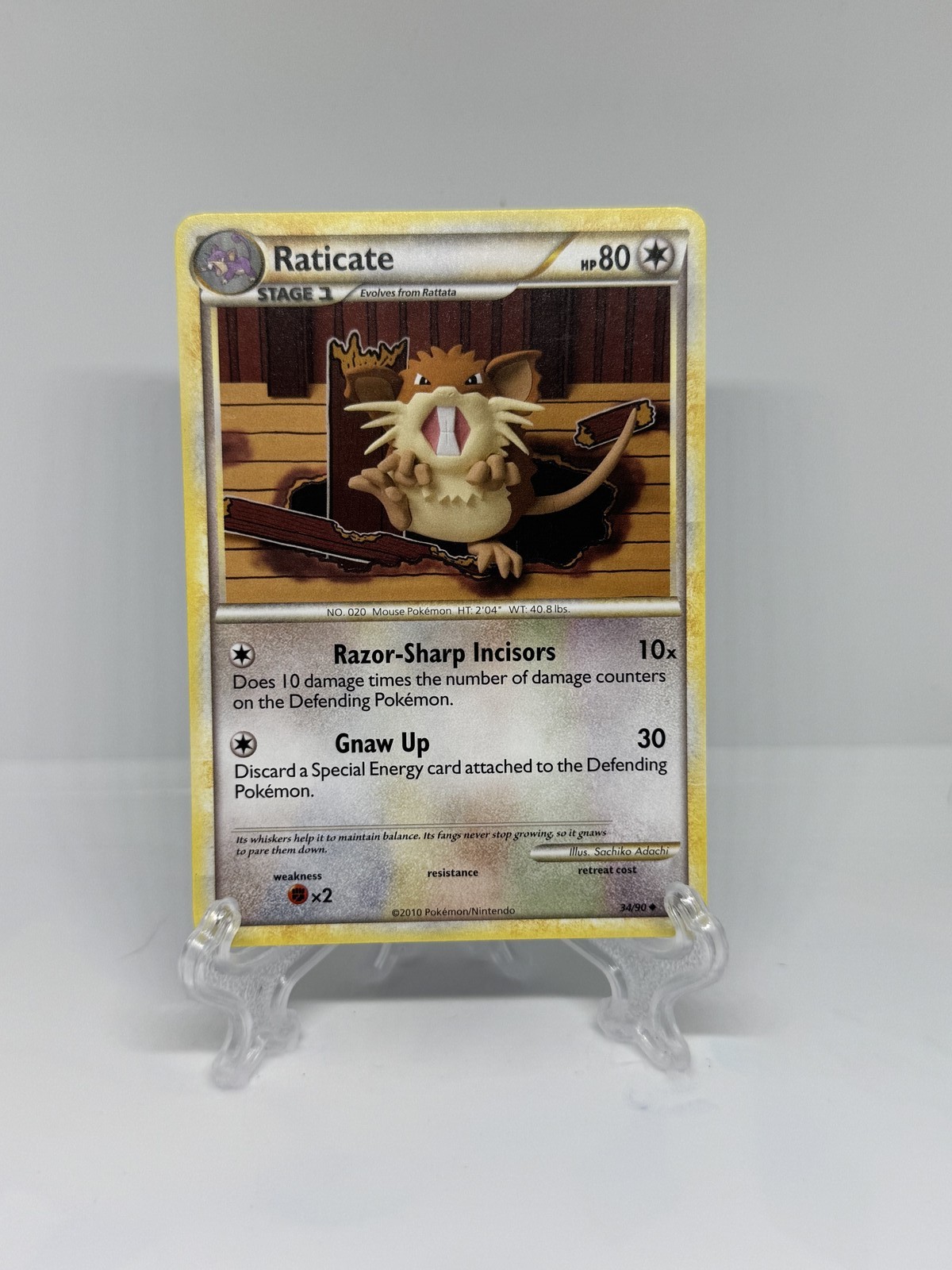 Undaunted #34/90 Raticate