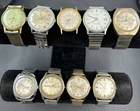 Timex Lot Of 9 Mens Vintage Wrist Watches Mechanical Quartz Analog Indiglo +