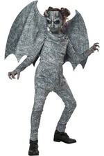 Child Gargoyle Costume With Wings And Mask 00376