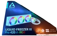ARCTIC Liquid Freezer III Pro 420 A-RGB white PC Water Cooler Cooling CPU