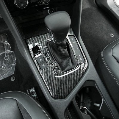 Mittelkonsole Schalttafel Automatikgetriebe ohne Start Stop Knopf in Carbon Opti