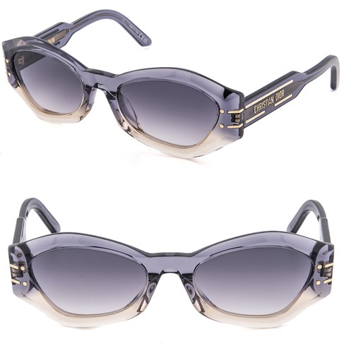 CHRISTIAN DIOR SIGNATURE Crystal Blue DIORSIGNATURE B1U Sunglasses CD40139U