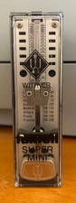 Wittner open box Taktell super-mini metronome 886051 Germany-made Schwarz black