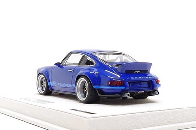 【EIDOLON】EM288B Porsche 911 ターボ RSR #21 Make Up Eidolon 1:18 Singer DLS Porsche 911 Coupe (964) in Indigo