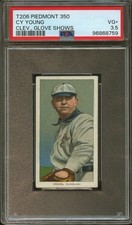 1909-11 T206 Cy Young Glove Shows PSA 3.5 *Nice*