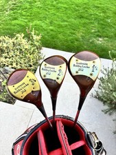 Bobby Locke 262 *Wood Set* #1 #2 #3 Wood (Vintage Set Of 3✅)