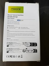 NEW - Maxone 2.5" 500GB External HDD USB 3.0