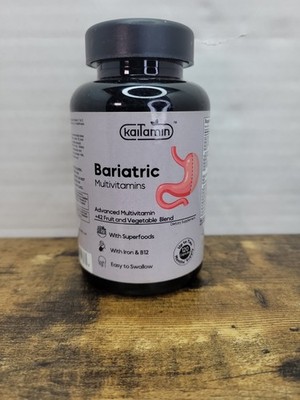 Iron Multivitamin Post Surgery Gastric Bypass Sleeve 120 Caps Bariatric Sup T19