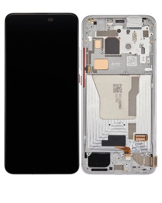 OLED Assembly With Frame Compatible With Xiaomi Poco F2 Pro (Phantom White)
