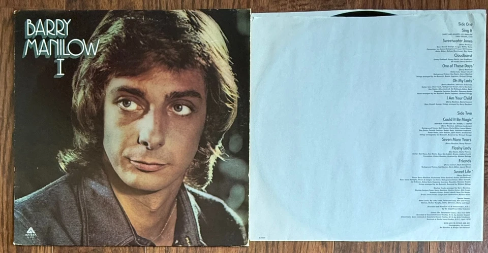 Lot of 5 Barry Manilow Vinyl LPs I II Trying to Get the Feeling This One's Even Foto 3 de 4