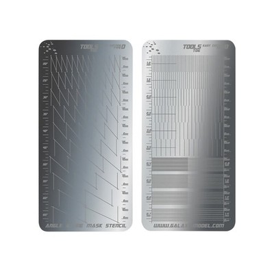Stainless Steel Masking Sheet Easy Cutting Type Board Hobby Tools H