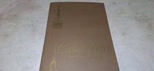 1969 Cadillac Dealership Early Release Showroom Salesmans Data Book 1969 Cadillac Dealership Early Release Showroom Salesmans Data Book