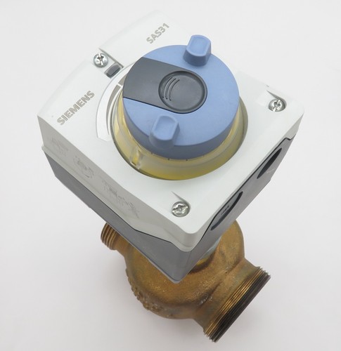 Actuador SIEMENS SAS31.00 230V válvula de tres vías VXG44.32-16 rojo fundido G 2" DN32 - Imagen 6 de 12