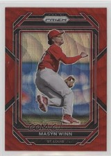 2023 Panini Prizm Ruby Wave Prizm Masyn Winn #132 0t2