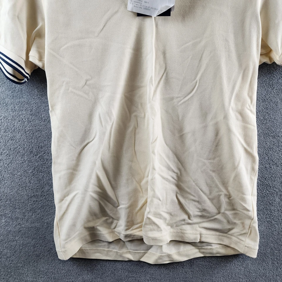 Polo Fred Perry Doble Punta Calce Ajustado Para Hombre M Crudo/Tenni Manga Corta Pullover Foto 4 de 4