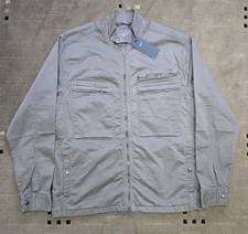 Next Field Jacket fullzip Brown Mens Large Garment Dyed BNWT RRP £70 - pit: 23"