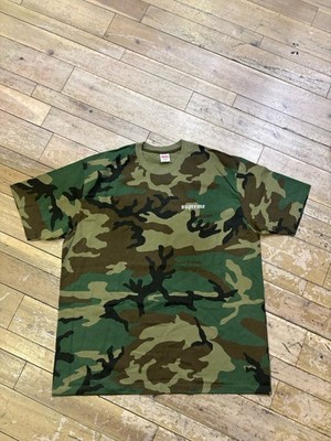 Size XXL - Supreme Target Tee Woodland Camo | eBay