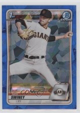 2020 Bowman Chrome Draft Sapphire Edition Nick Swiney #BD-91 fo7