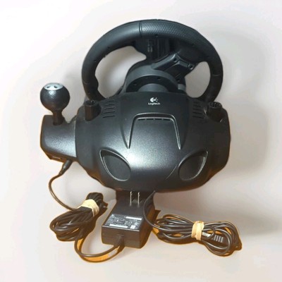 Logitech ロジテック Driving Force PS3 PC (E-X5C19) Logitech Driving Force GT E-X5C19 Steering Wheel with Pedals