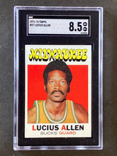 1971 Topps #27 Lucius Allen SGC 8.5