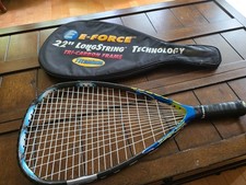 E-Force 22"Long String Technology Racquetball Racquet With Case/ Shock