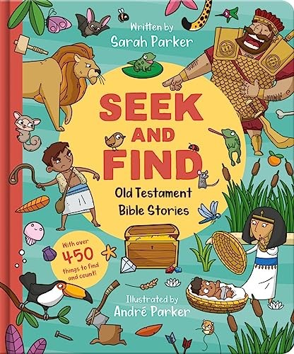 Seek and Find: Old Testament Bible Stor- board book, 9781784984748, Sarah Parker - Image 4