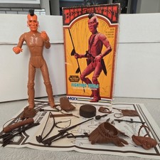 Johnny West FIGHTING EAGLE figure with Accessories,Manual and box BOTW Marx