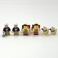 6 Lego Disney Minifigures From 43217 Up House; 2x Dis090, 2x Dis091, 2x Dug