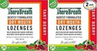 (2)TheraBreath Dry Mouth Lozenges - Tart Berry - Exp 08/26 +