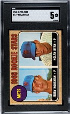 1968 O-Pee-Chee Nolan Ryan #177 SGC 5