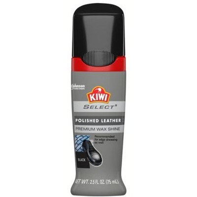 Kiwi Black Select Premium Shoe Shine Polish Wax 2.5oz High End Leather Care
