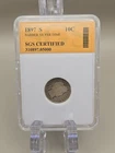 1897-S Barber Silver Dime 10c
